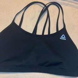 Reebok Black Sports Bra